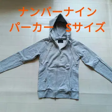 NUMBER ( N ) INE 넘버나인 후드 부착 후드티 S 사이즈
