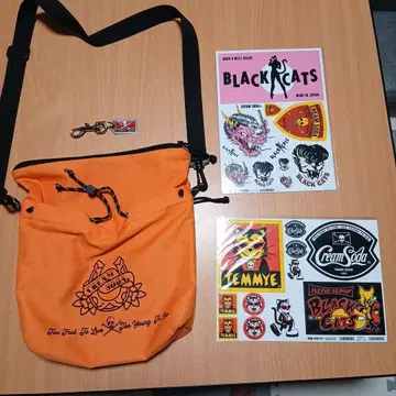 CREAM SODA 숄더백 오렌지