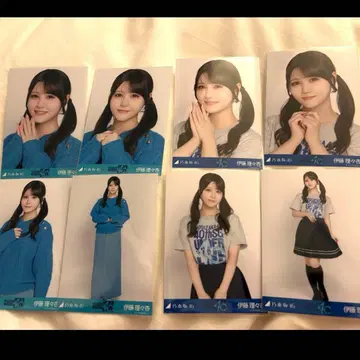 이토 리리아 노기자카46 40thSG 언더 라이브 브로마이드 8종 컴프