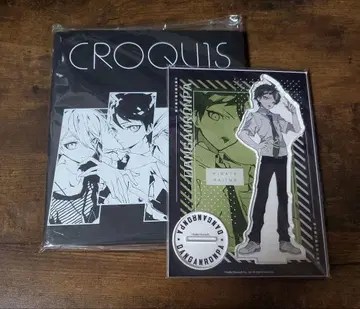 히나타 소우 모치즈키 케이 콜라보 아크릴 스탠드 크로키북 2점 세트