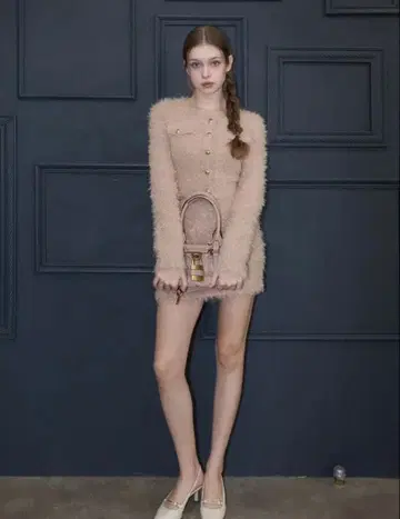 yilon holiday fluffy knit ensemble