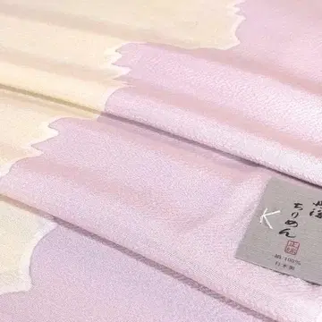 8557 오비 장식 천 탄고 크레이프 원단 중목 일본제 새상품 새알색