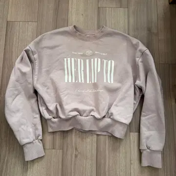 herlipto 맨투맨 핑크