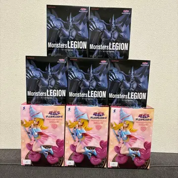 유희왕 듀얼몬스터즈 피규어 2종 총 8개 세트