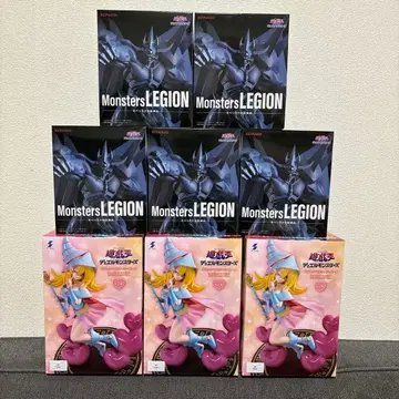 유희왕 듀얼몬스터즈 피규어 2종 총 8개 세트