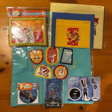 주토피아2 복권 닉 주디 세트