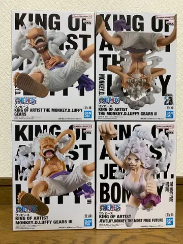 원피스 KING OF ARTIST 니카 4종 세트