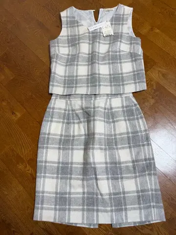 RADIANCE 그레이 계열 체크 셋업 S