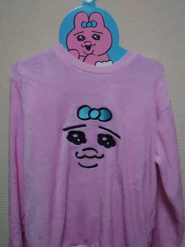 빤쮸토끼 보아 플리스 상하의 세트