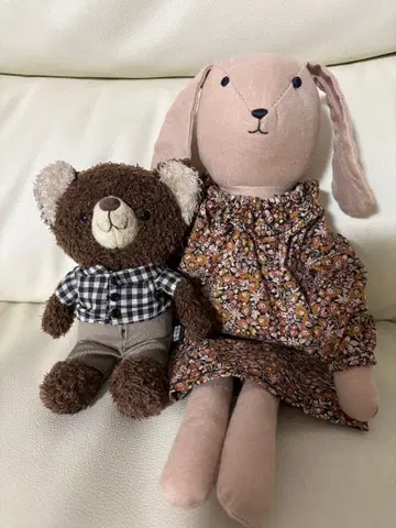 봉제 인형 세트