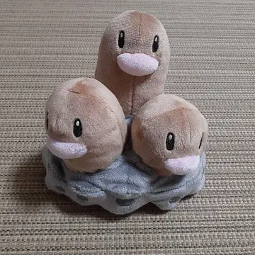 포켓몬 센터 Pokemonfit 두트리오 봉제 인형 포켓몬 센터 한정판