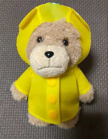 Ted 2 봉제 인형 레인코트 거의 미사용