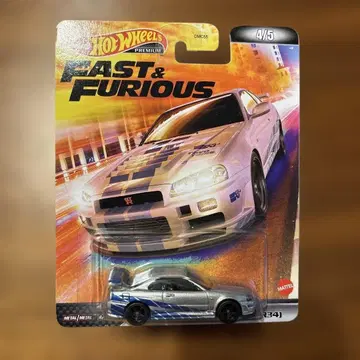 핫휠 패스트 & 퓨리어스 닛산 스카이라인 GT-R