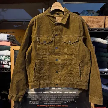 츠네타 다이키 GAP 갭 코듀로이 데님 자켓 인기 컬러 브라운 짧은 기장