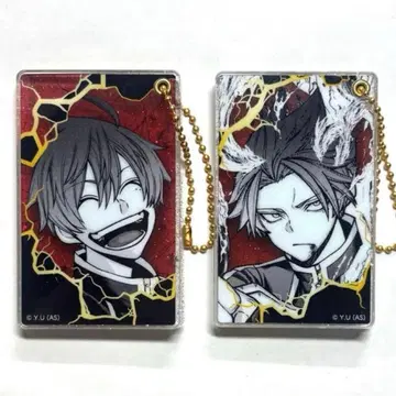 도원암귀 슬라이드 아크릴 키링 이치노세 사계절 2개 세트