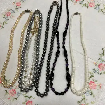 목걸이 세트 이소재 캐주얼 포멀