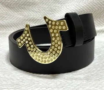 True Religion crystal belt 벨트 골드