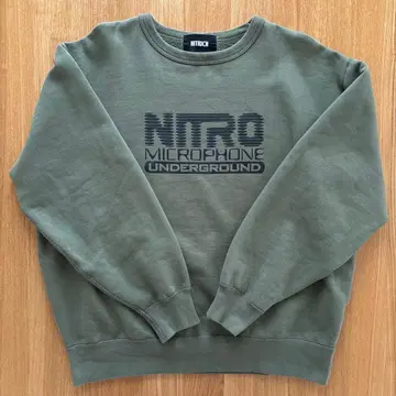 NITRO MICROPHONE UNDERGROUND 맨투맨 XL