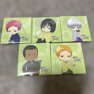 쿠로코의 농구 축제 in J-WORLD TOKYO 스퀘어 캔뱃지 세트