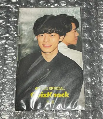 QuizKnock QK QJ 솔로 포토 카드 토키