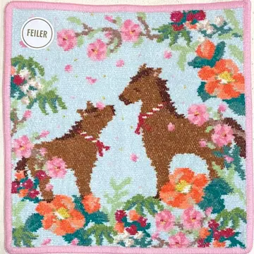 페일러 타월 손수건 우마 2026 페일 블루 x 페일 핑크