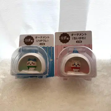 즉시 구매 가능 치이카와 제일복권 F상 치이카와 하치와레 오너먼트 세트