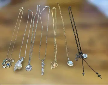 3000 축제! 목걸이 세트 다양한 디자인 7개 세트 64