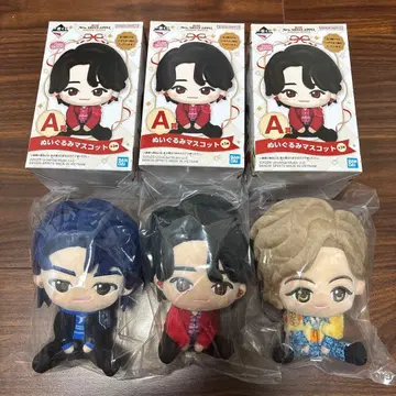 미세스 제일복권 Mrs. GREEN APPLE A상 봉제 인형 전 3종