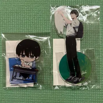빛이 죽은 여름 제비뽑기당 C상 아크릴 스탠드 요시키 2점