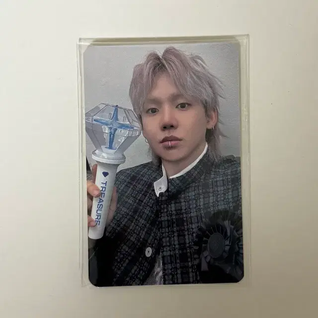 트레저 응원봉 포카 오프라인 최현석