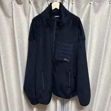 SFC 블랙 플리스 자켓