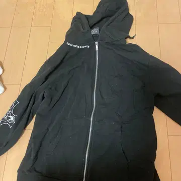 DON'T HARDY 블랙 후드티