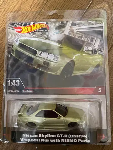 Nissan Skyline GT-R (BNR34) 1:43 일본 미발매