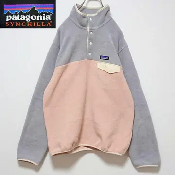 patagonia 신틸라 스냅T 바이컬러 플리스 자켓
