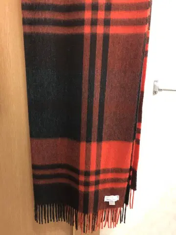 Joshua Ellis 캐시미어 체크 스톨