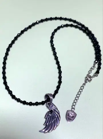 오닉스 라이온 하트 목걸이