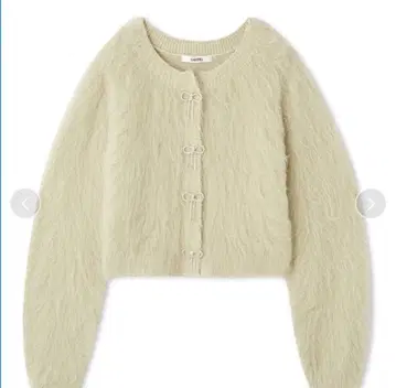 SNIDEL 비쥬 리본 가디건 민트 그린 [ 택 포함 미사용 새상품 ]