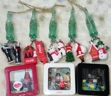 코카콜라 크리스마스 오너먼트 세트