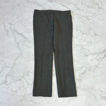 스테디셀러 인기 띠어리 럭스 사키소니 울 테이퍼드 팬츠 일본제 그레이