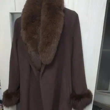 POLO STUDIO 브라운 롱 코트