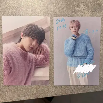 팬더 드래곤 타이거 사인 포함 엽서, 나기 엽서