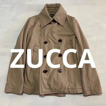일본제 ZUCCA 충전솜 피코트 짧은 기장 트렌치코트