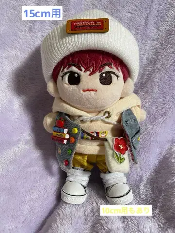 15cm용 봉제 인형 의류 5세트 (10cm용도 있음)