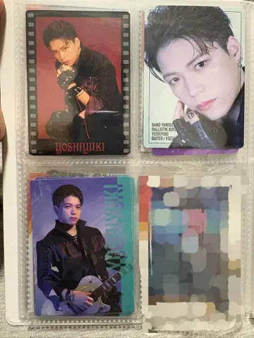 카노 요시마사 포토 카드 세트