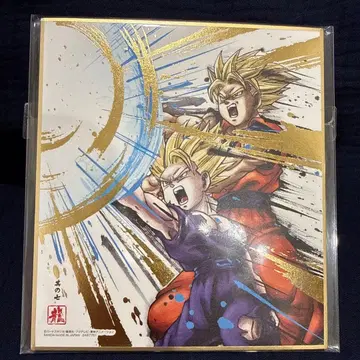 드래곤볼 금박 미니 색지 손오공 손오반