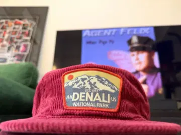 USA Rw Supply DENALI PARK 코듀로이 캡 와인