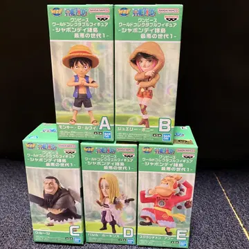 원피스 월드 컬렉션 피규어 샤봉디 제도 최악의 세대 1종 총 5개 컴프