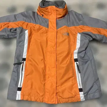 THE NORTH FACE 나일론 자켓 오렌지 그레이