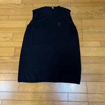 McDavid 블랙 슬리브리스 튜닉 원피스 XL