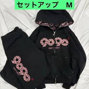 9090 girl OG Logo 셋업 black M